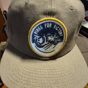 Wings for Victory Brown Cap